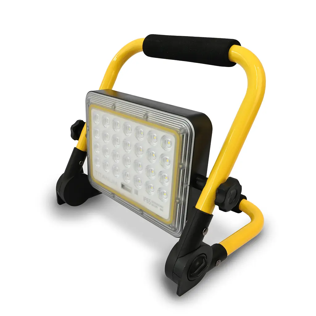 LED прожектор акумуляторний Titanum 20W 1000Lm 5000K (27549-000) - фото 5