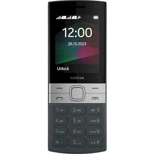 Кнопковий телефон Nokia 150 2023 Dl Sim (TA-1582) чорний - фото 3