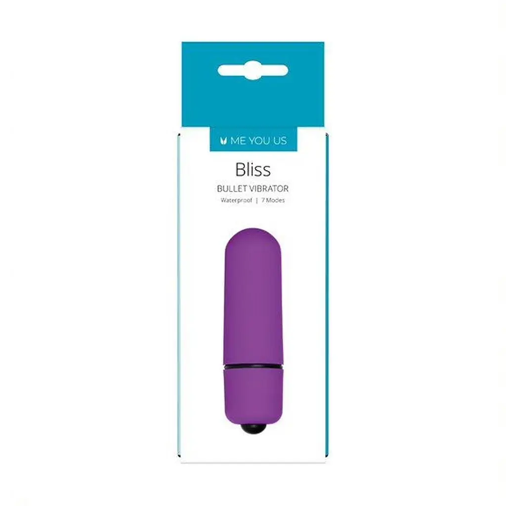 Міні-вібратор Me You Us Bliss 7 Mode Mini Bullet, 6 см (фіолетовий) - фото 3