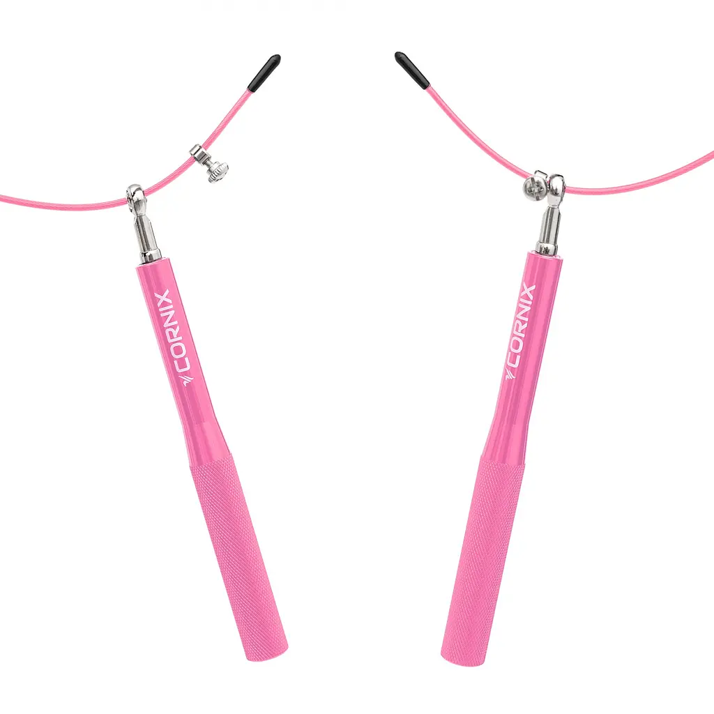 Скакалка швидкісна для кросфіту Cornix Speed Rope XR-0155 Pink - фото 3
