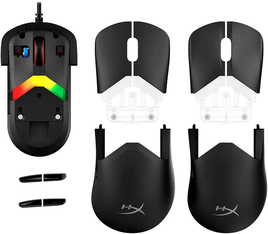 Миша HyperX Pulsefire Saga Black (A2PB3AA) - фото 8
