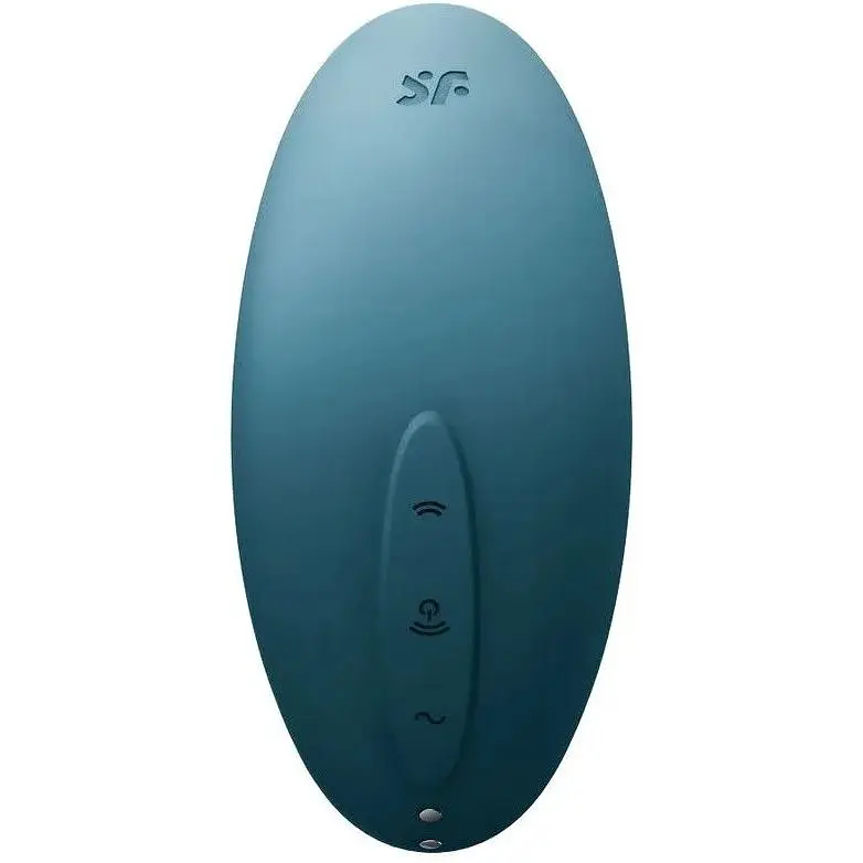 Вакуумний вібратор Satisfyer Vulva Lover 2 Blue - фото 3