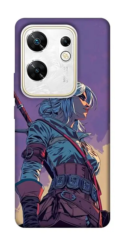 TPU чохол Demsky The witcher ciri для Infinix Zero 30 4G