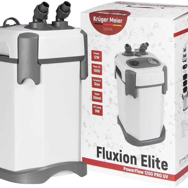 Зовнішній фільтр Kruger Meier Fluxion Elite 1200 UVC PRO для акваріумів 100-250 літрів - фото 19
