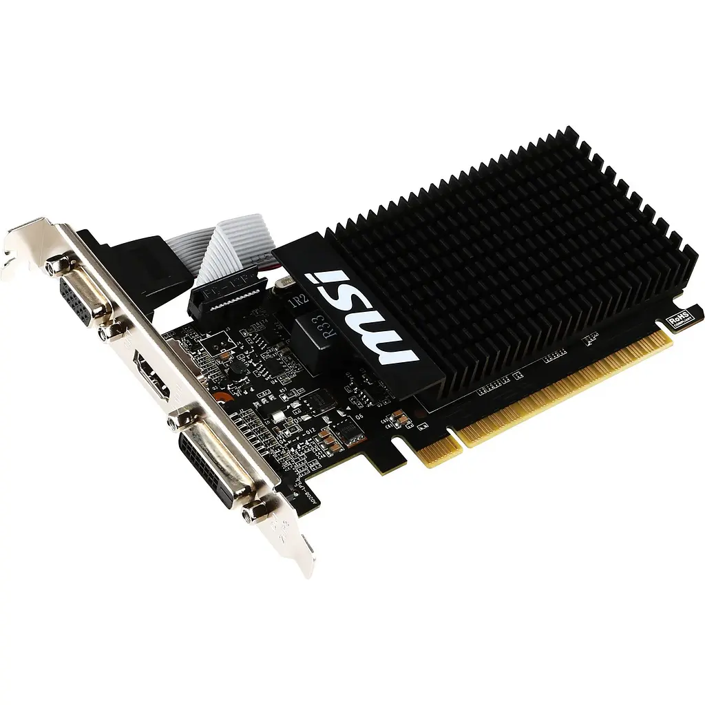 Відеокарта MSI GeForce GT 710 2GB (GT 710 2GD3H LP) - фото 3