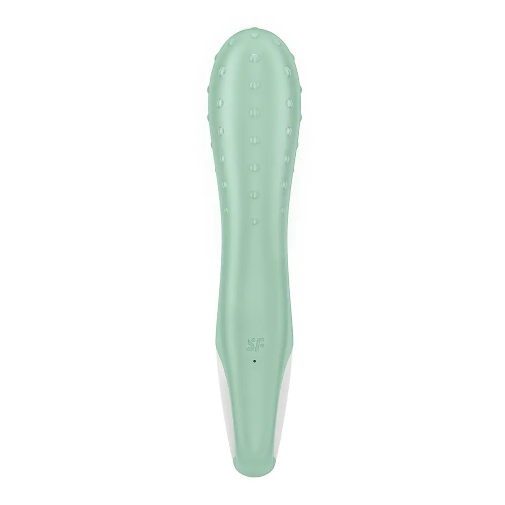 Вібратор Satisfyer Air Pump Vibrator 3 20.8 см м'ятний - фото 4