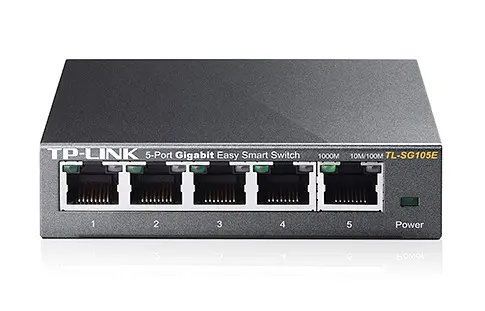 Коммутатор TL-SG105E 5xGE, WebSmart TP-Link teh0018319 - фото 2