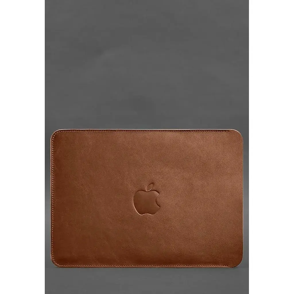 Шкіряний чохол BlankNote для MacBook Air 15-inch (2023) Світло-коричневий - фото 3