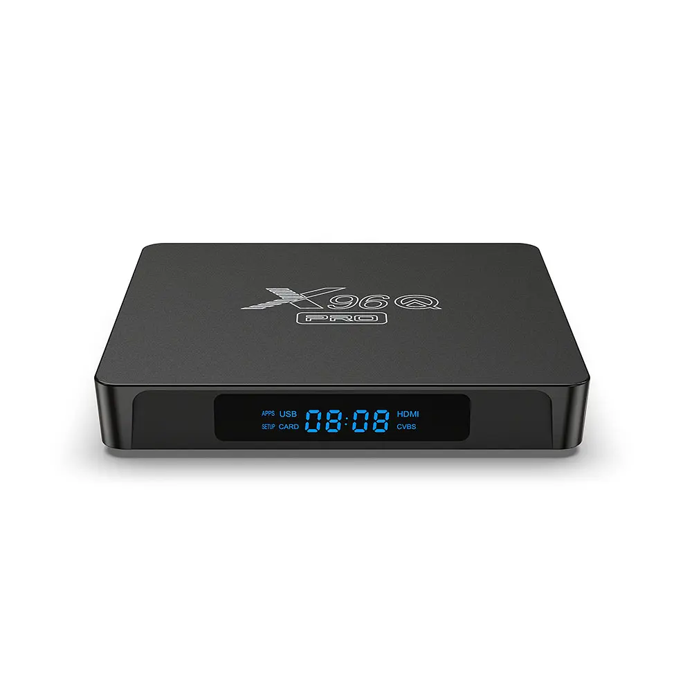 Тв приставка медіаплеєр з екраном Allwinner TV BOX X96Q Pro H313 1GB RAM 8GB ROM - фото 2