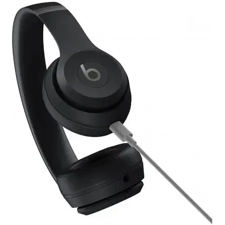 Бездротові навушники Beats Solo 4 Matte Black (чорні) MUW23 - фото 5