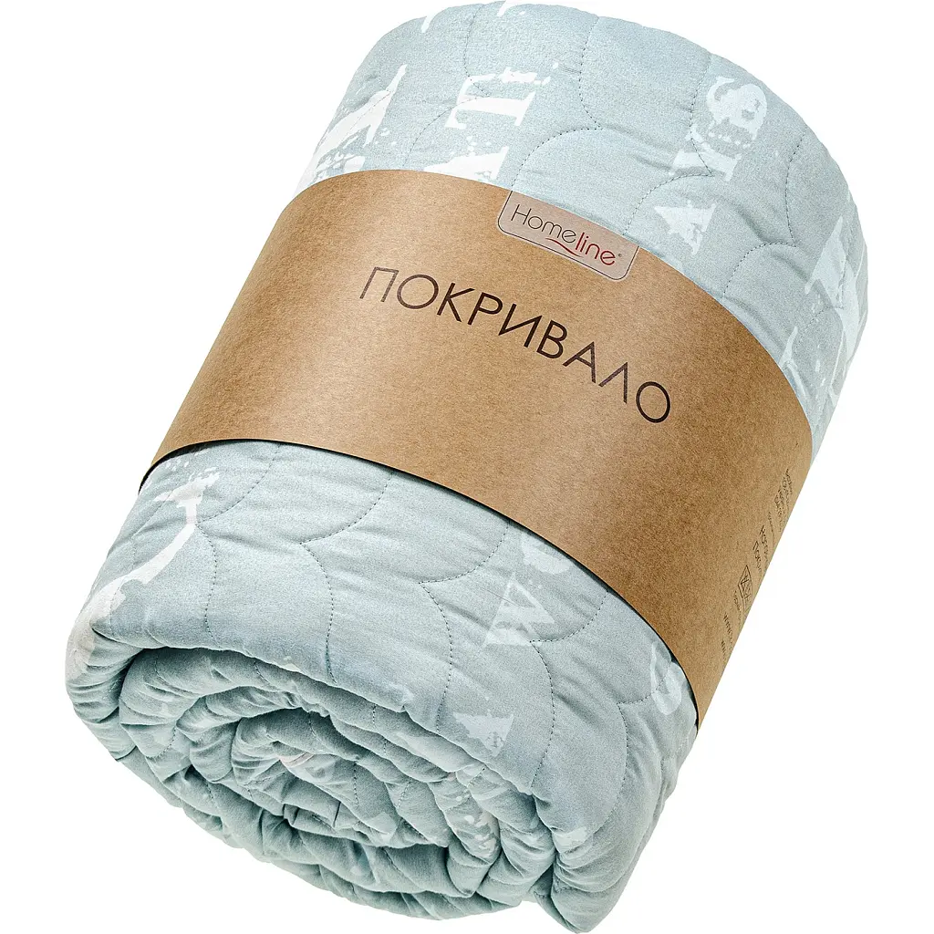 Покривало Home Line стьобане (ментол) 210х240 (183986)