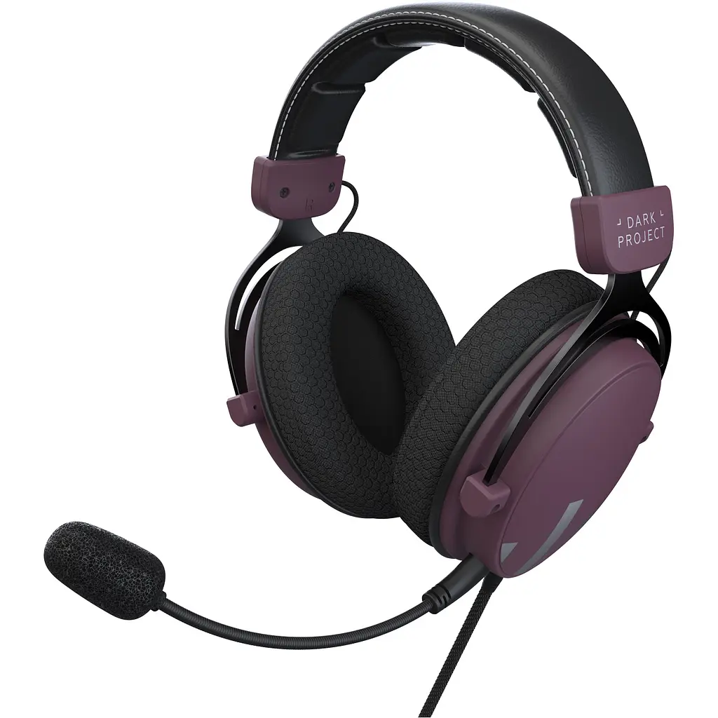 Ігрові навушники Dark Project One HS4 Wired Pale Purple/Black (DPO-HS-5004) [122689] - фото 7