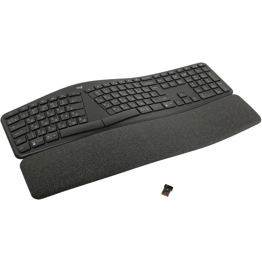 Клавіатура Logitech K860 ERGO Graphite (920-010352) - фото 2