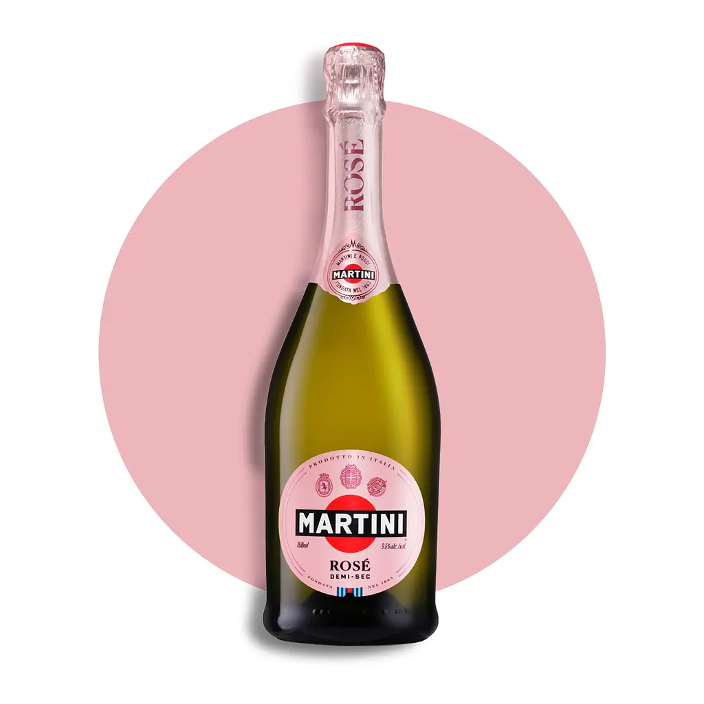 Уцінка. Вино ігристе Martini Розе 9.5% 0.75 л (414182)