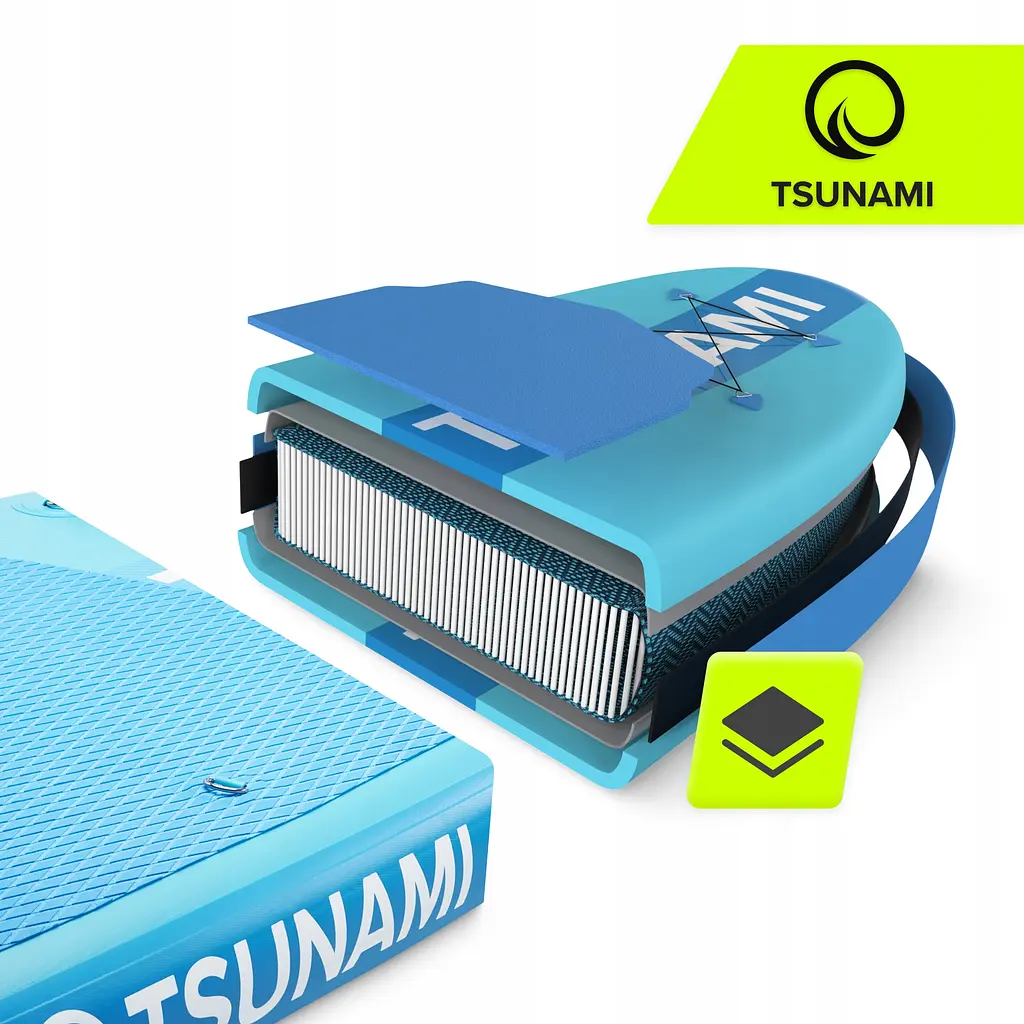 Надувна SUP дошка TSUNAMI 320 см з веслом Lagoon T02 (P-5907739314215) - фото 7