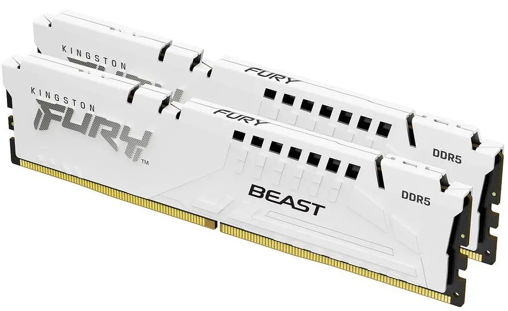 Модуль пам'яті Kingston Fury DDR5 64GB (2x32) 6000MHz Beast White EXPO/XMP 3.0 (KF560C30BWEK2-64) - фото 2