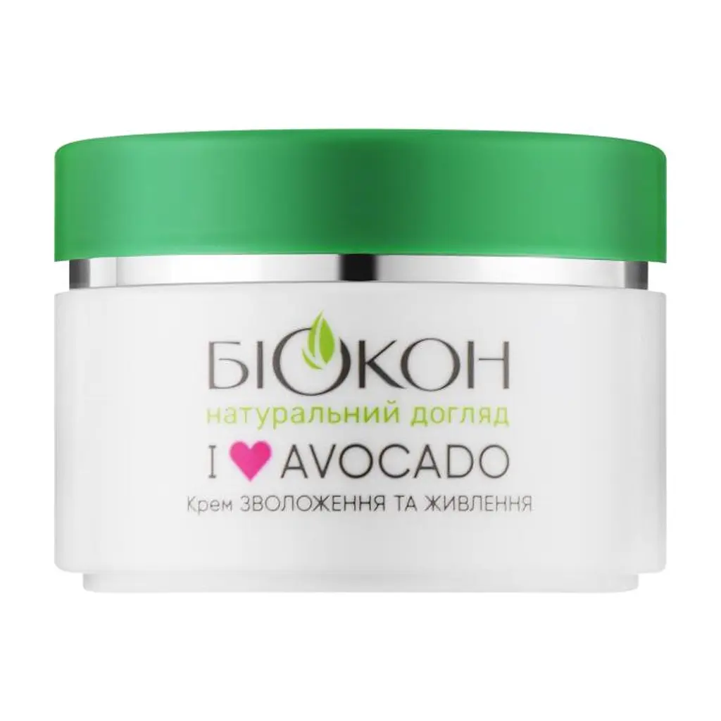 Крем для обличчя Біокон I love Avocado Зволоження та живлення 50 мл (4823110302279) - фото 2