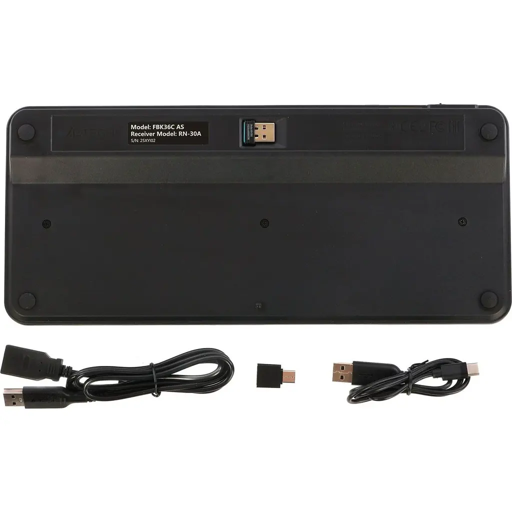 Клавіатура A4Tech Fstyler FBK36C AS Black [132502] - фото 6