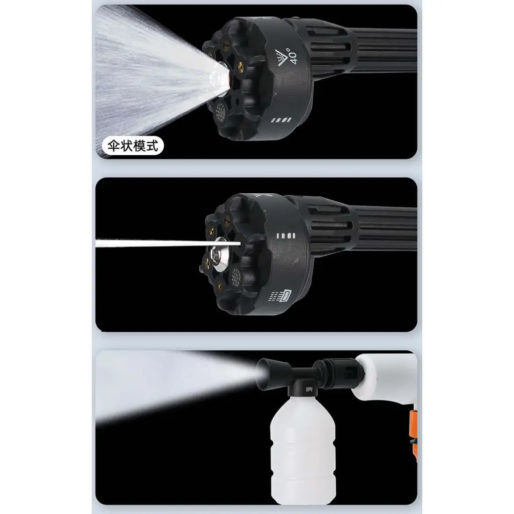 Мойка Высокого Давления Аккумуляторная Zhong 888VF 300W 30000mAh (80мин) - фото 6