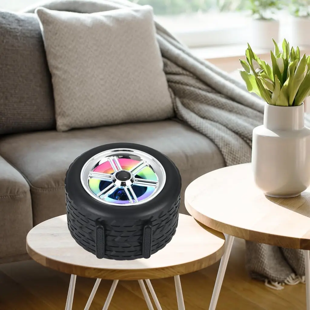 Бездротова Bluetooth колонка WSJAR L-024 портативна з RGB підсвічуванням і слотом TF - фото 4