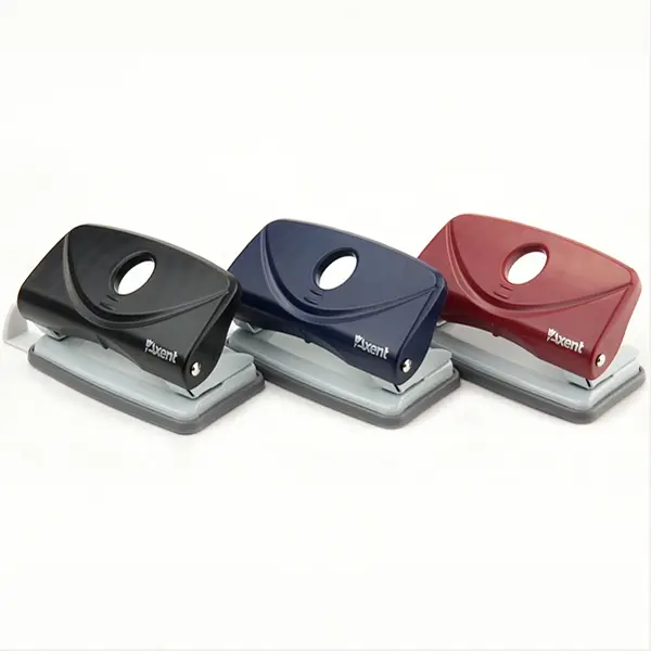 Діркопробивач для паперу Axent Welle-2 з пластиковим верхом 10 аркушів червоний (3810-06-A) - фото 6