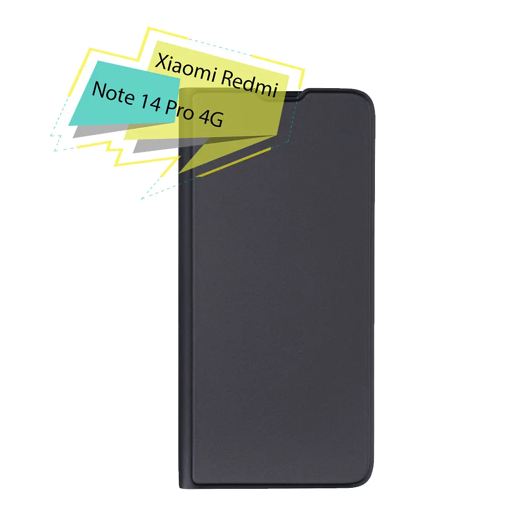 Чехол для мобильного телефона BeCover Exclusive New Style Xiaomi Redmi Note 14 Pro 4G Black (713325) - фото 2