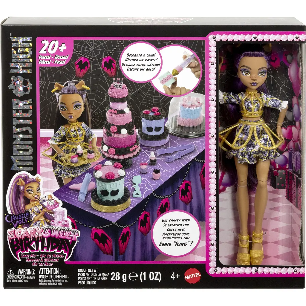 Игровой набор Monster High Страх который сладкий день рождения Торт по рецепту Клодин (JBG78) - фото 4