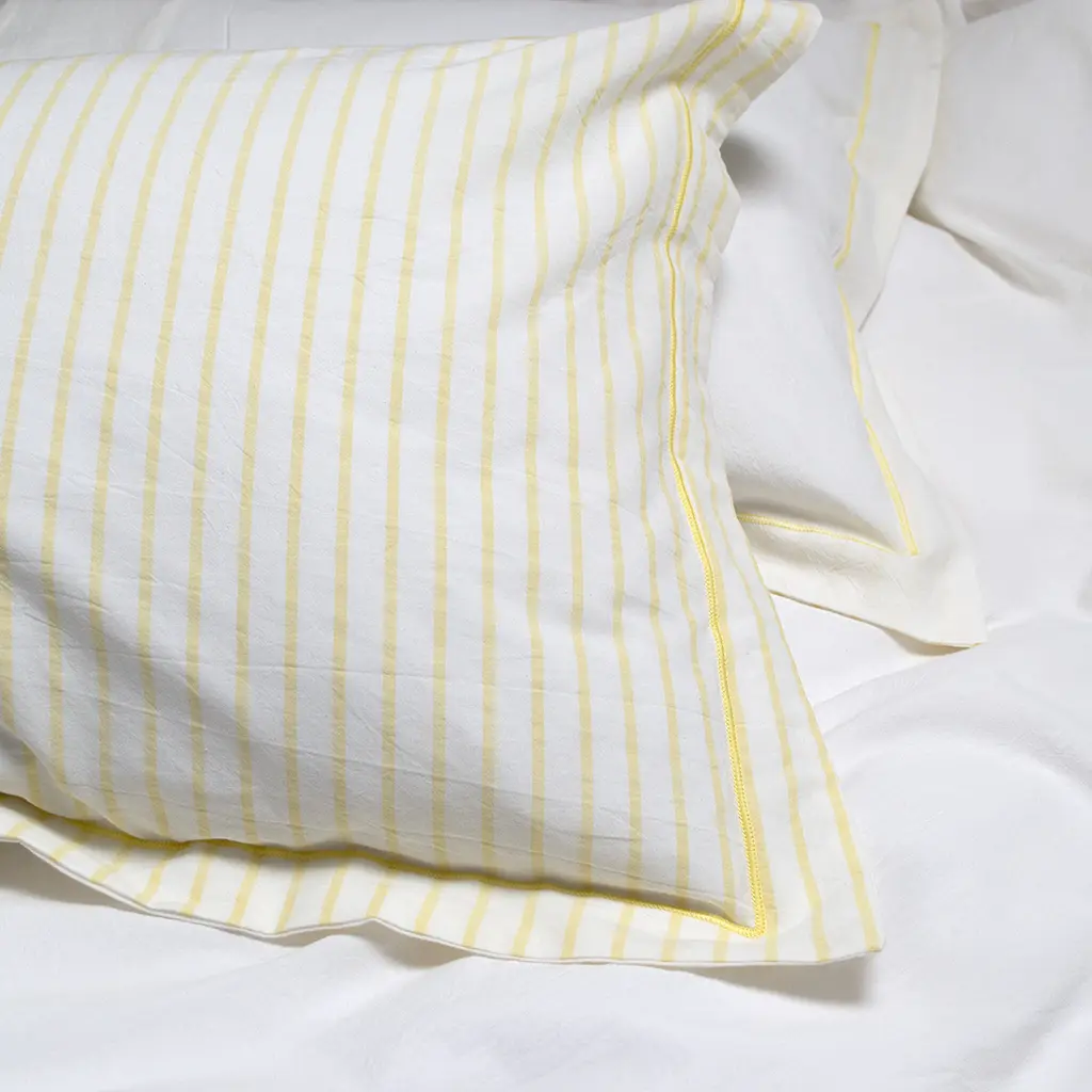 Постельное белье Lotus Home - Timeless желтый полуторный - фото 4