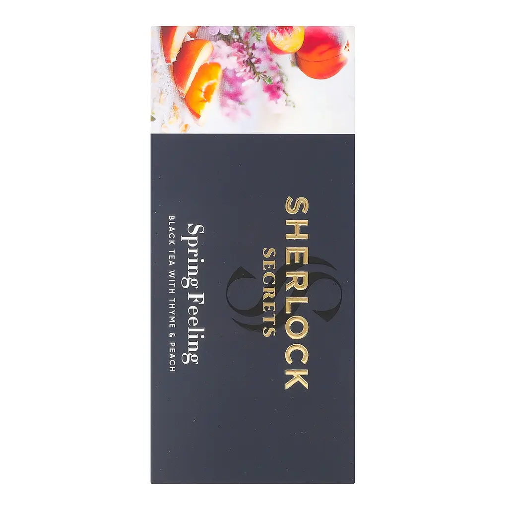 Чай черный Sherlock Secrets Spring Feeling 39.6 г (22 шт x 1.8 г) - фото 4
