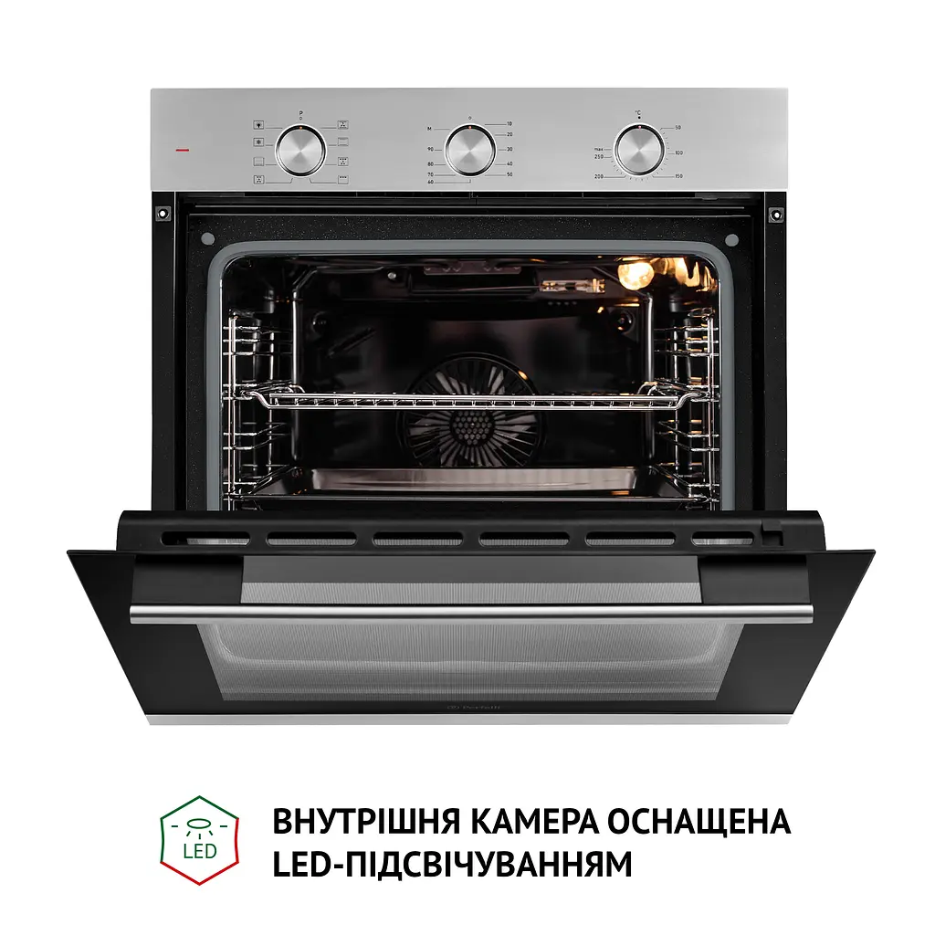 Духова шафа електрична Perfelli DIAMOND 6M8L INOX - фото 11