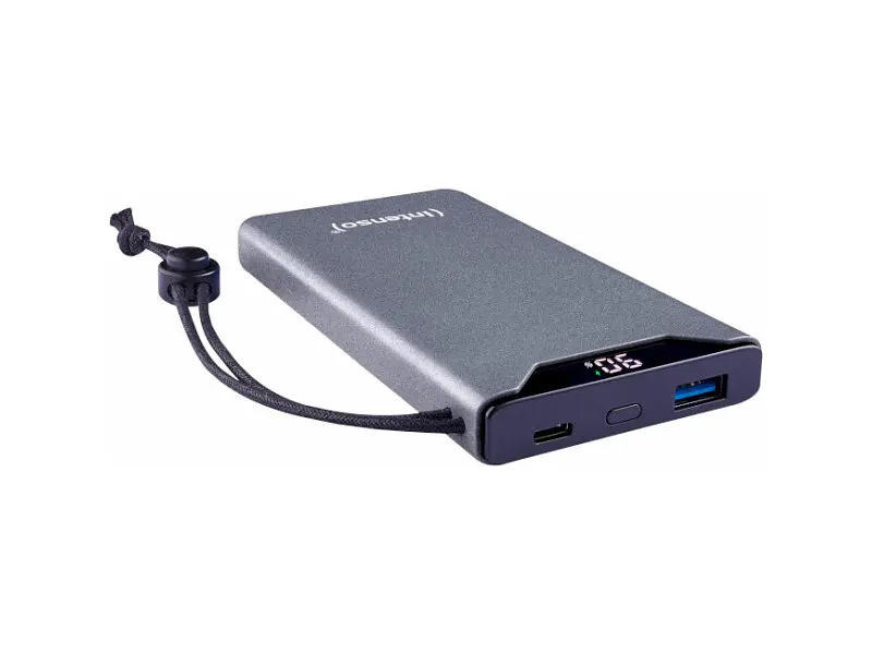 Зовнішній акумулятор (Power Bank) Intenso F10000 10000 mAh Grey (7332034) - фото 3