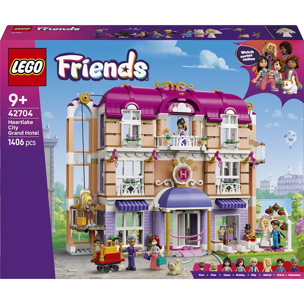 Конструктор LEGO Гранд-отель в Хартлейк-Сити (42704) - фото 2