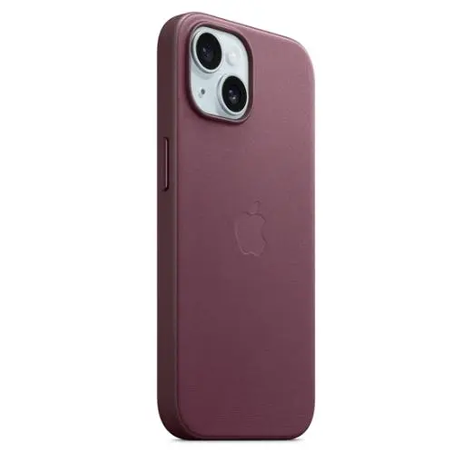 Чохол CasePro FineWoven Case with MagSafe Mulberry для iPhone 15 - фото 6