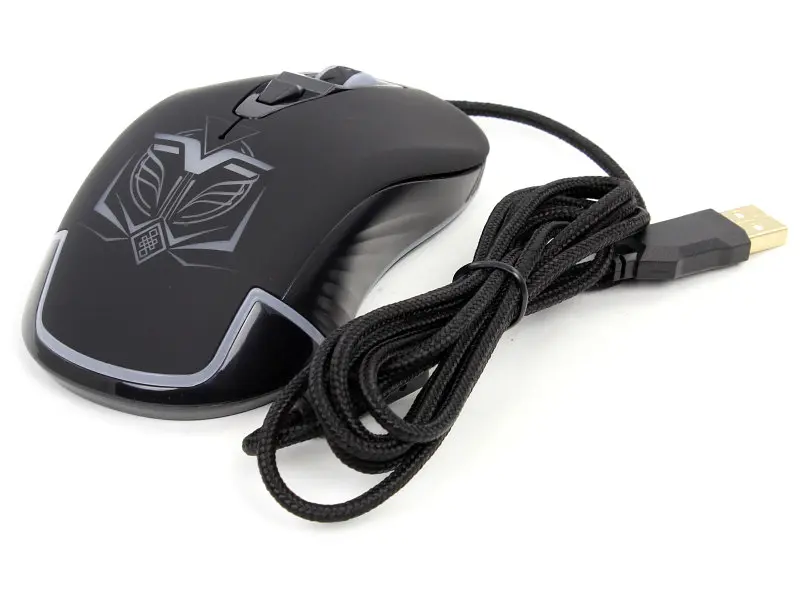 Миша Frime Hela Black USB (FMC1840) - фото 2