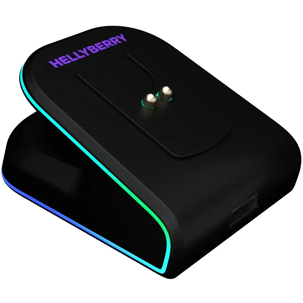 Bluetooth миша HATOR Hellyberry HM47 Wireless Black/Violet UA - фото 3