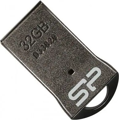 USB Flash накопичувач Silicon Power 32GB Touch T01 iron gray (SP032GBUF2T01V1K) - фото 2
