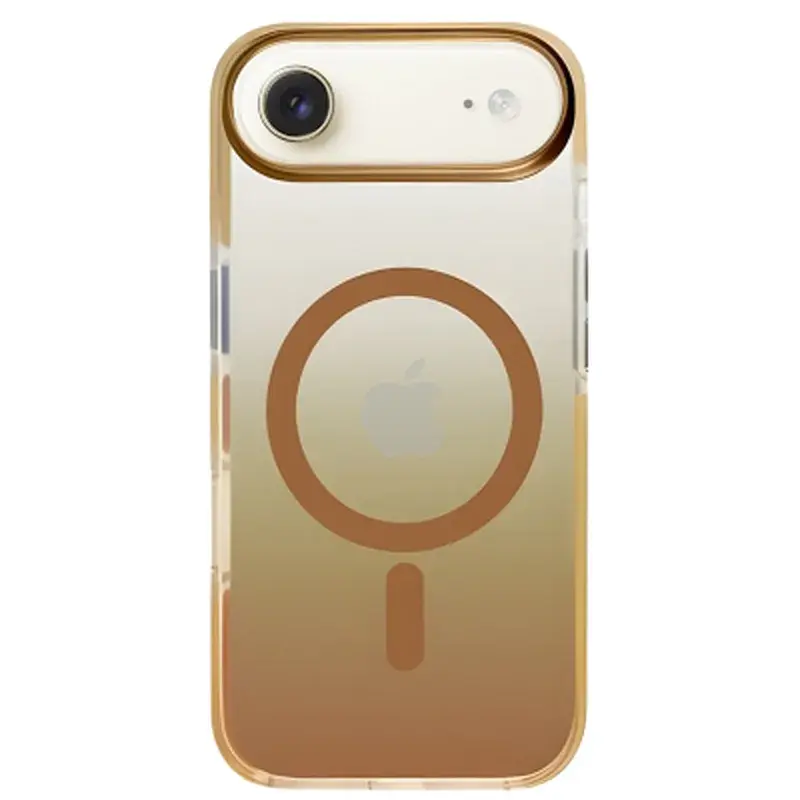 Чохол до мобільного телефона BeCover FIBRA Shock-Proof MagSafe Apple iPhone 17 Air Gold (715455) - фото 3