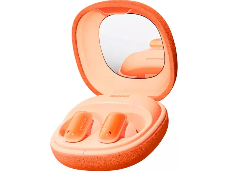 Навушники TWS BASEUS AirNora 2 Orange - фото 2