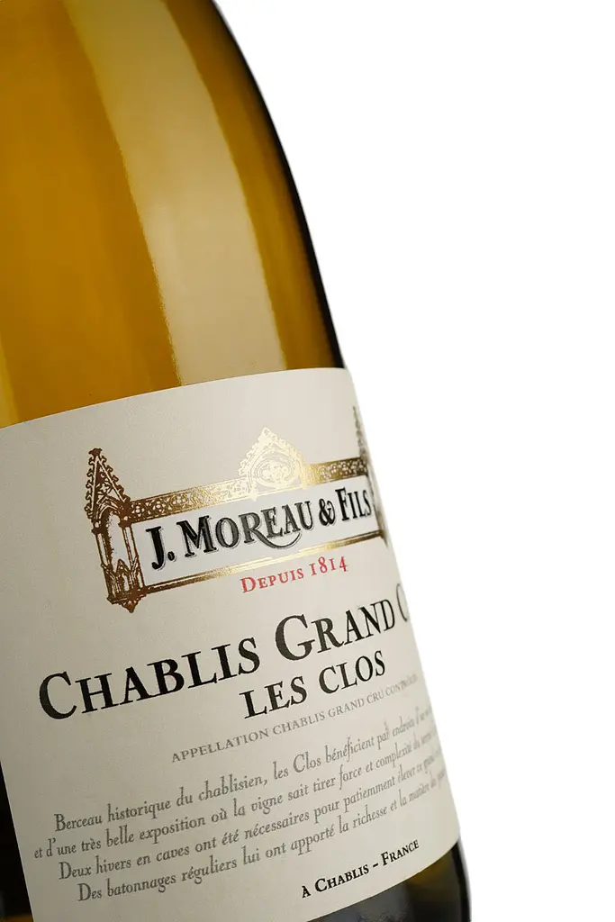 Вино J. Moreau та Fils Chablis Grand Cru Les Clos, біле, сухе, 12,5%, 0,75 л - фото 3