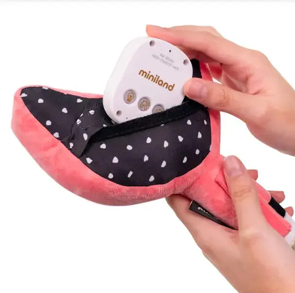 Нічник-іграшка Miniland Wandy Moon з детектором плачу (89363) - фото 4