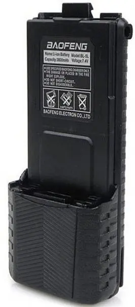 Акумуляторна батарея Baofeng для UV-5R Hi 3800mAh (Гр6373) [76652] - фото 3
