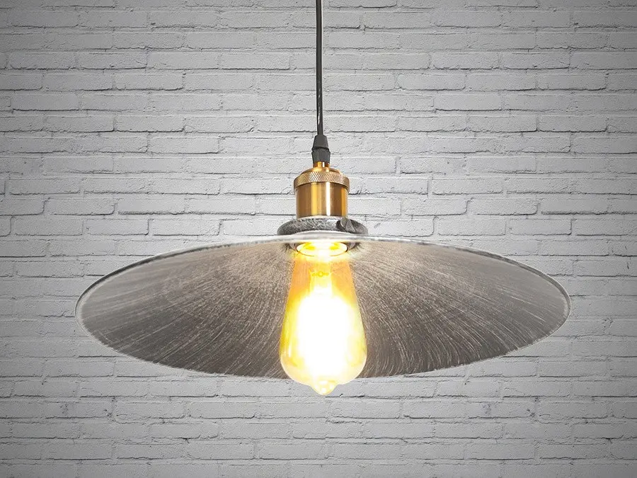Подвесной светильник E27 Diasha 6856-360-BK-SV Loft, 40W, 100 см, диаметр 36 см, металлический каркас, современный стиль - фото 5