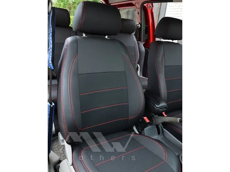 Авточохли модельні MW Brothers для Volkswagen Caddy III c 2003 - фото 5