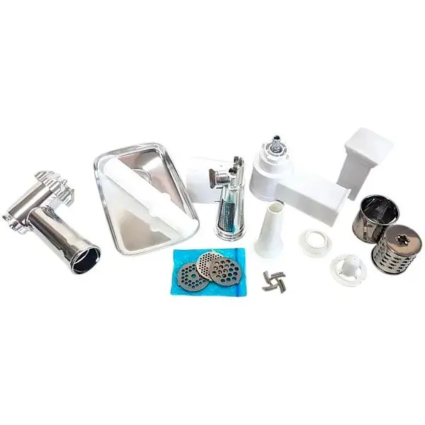 М'ясорубка електрична Domotec MS-2024 3000W із соковижималкою і терками для овочів чорна (MS-2024_2233) - фото 5