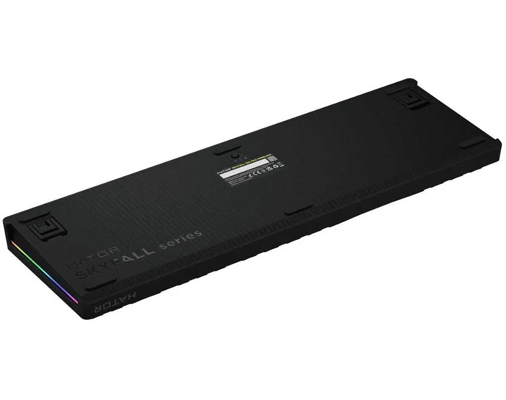 Клавіатура ігрова механічна HATOR HTK-4101-UA Wireless Skyfall 100 PRO Black Aurum Vanila Silent switches - фото 6