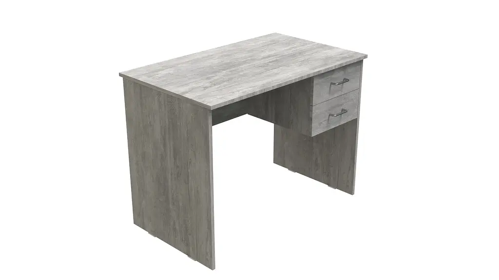 Стол компьютерный Винсент Ferrum-decor 750x1000x600 ДСП Бетон 16 мм (FRD-104787) - фото 2