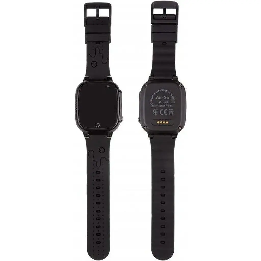Smart Watch AmiGo GO008 MILKY GPS Wi-Fi Black UA UCRF - фото 4