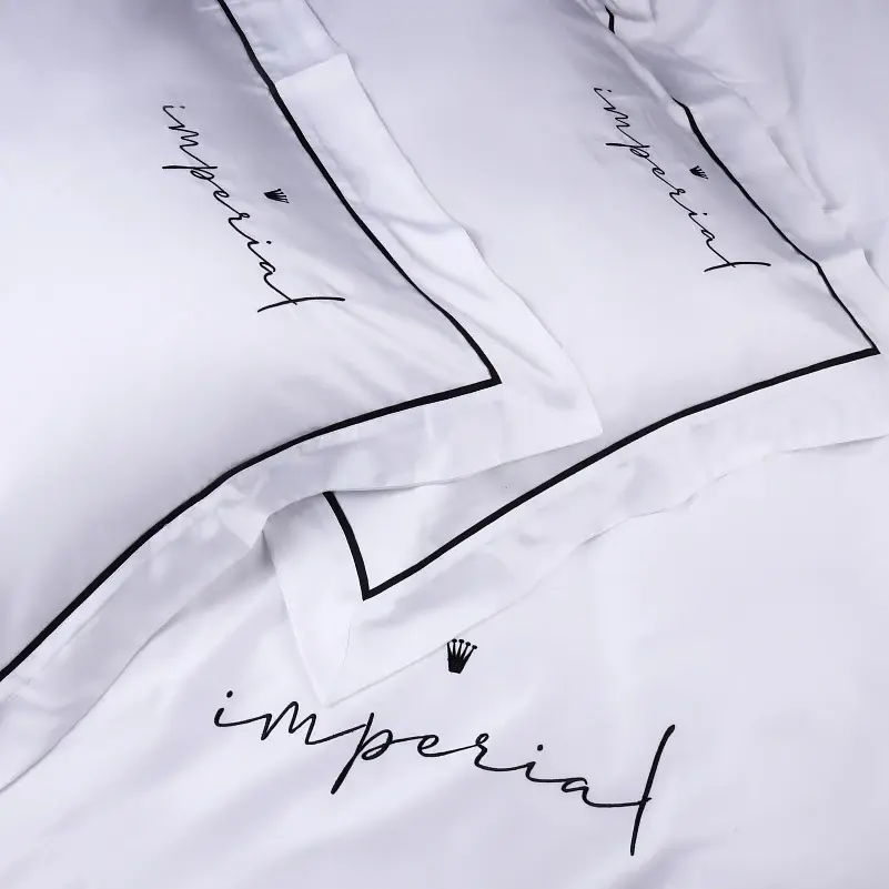 Комплект постельного белья MirSon Imperial Tencel №01 White 160x220 см (2200010753240) - фото 2