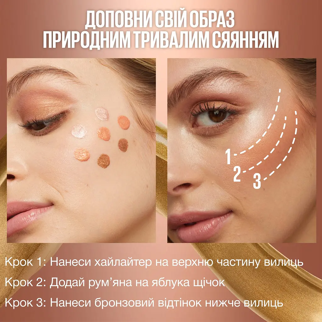 Хайлайтер для обличчя Maybelline New York Sunkisser №21 рідкий 4.7 мл - фото 4