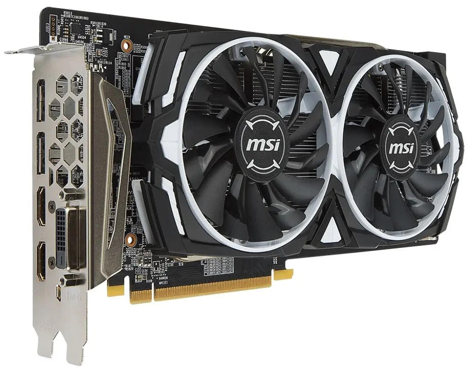 Відеокарта MSI AMD Radeon RX 580 8Gb Armor OC (Radeon RX 580 ARMOR 8G OC) (GDDR5, 256 bit, PCI-E 3.0 x16) Б/в - фото 2